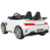 Mercedes-Benz GT R dla dzieci Lakier Biały + Napęd 4x4 + Nawiew powietrza + Pilot + EVA + MP3 LED
