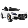 Mercedes-Benz GT R dla dzieci Lakier Biały + Napęd 4x4 + Nawiew powietrza + Pilot + EVA + MP3 LED