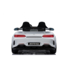 Mercedes-Benz GT R dla dzieci Lakier Biały + Napęd 4x4 + Nawiew powietrza + Pilot + EVA + MP3 LED