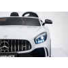 Mercedes-Benz GT R dla dzieci Lakier Biały + Napęd 4x4 + Nawiew powietrza + Pilot + EVA + MP3 LED