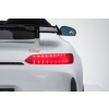 Mercedes-Benz GT R dla dzieci Lakier Biały + Napęd 4x4 + Nawiew powietrza + Pilot + EVA + MP3 LED