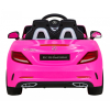 Mercedes Benz SLC300 Auto na akumulator dla dzieci Różowy + Dźwięki MP3 Światła + Pilot + Wolny Start