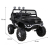 Mercedes Benz Unimog dla dzieci Czarny + Terenowy 4x4