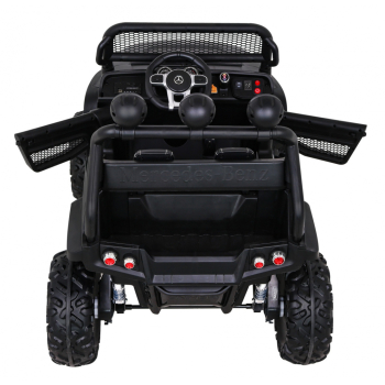 Mercedes Benz Unimog dla dzieci Czarny + Terenowy 4x4
