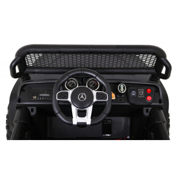 Mercedes Benz Unimog dla dzieci Czarny + Terenowy 4x4