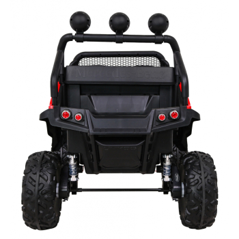 Mercedes Benz Unimog dla dzieci Terenowy Czerwony + Napęd 4x4 + Pilot