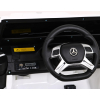 Mercedes G63 AMG Autko na akumulator Biały + Pilot + 6 kół EVA + Wolny Start + MP3 LED