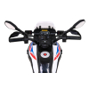 Motor BMW F850 GS na akumulator dla dzieci Biały + Kółka pomocnicze + Audio LED + Wolny Start + EVA