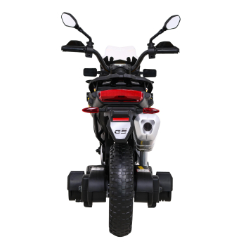 Motor BMW F850 GS na akumulator dla dzieci Żółty + Kółka pomocnicze + Audio LED + Wolny Start + EVA