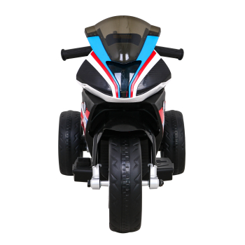 Motor BMW HP4 na akumulator dla dzieci Czerwony + 3 Koła + LED + MP3 USB + Ekoskóra