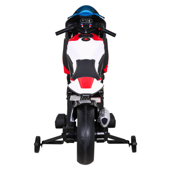Motor BMW HP4 na akumulator dla dzieci Czerwony + Pomocnicze kółka + Wolny Start + EVA + MP3 LED