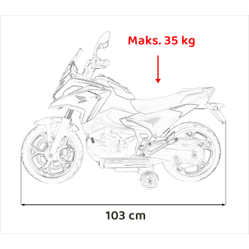 Motor Honda NC750X Różowy