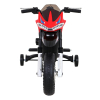 Motor Night Rider na akumulator dla dzieci Czerwony + Kółka pomocnicze + MP3 USB + Gaz w manetce