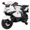 Motor na akumulator BMW K1300S dla dzieci Biały + Kółka pomocnicze + Dźwięki Światła + Wolny Start