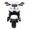 Motor na akumulator BMW K1300S dla dzieci Biały + Kółka pomocnicze + Dźwięki Światła + Wolny Start