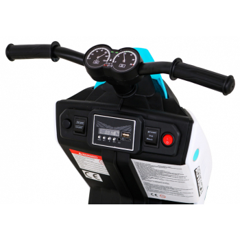 Motorek ADVANCE Biały
