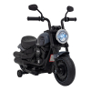 Motorek Chopper FASTER na akumulator dla dzieci Szary + Radio FM + Panel audio + LED