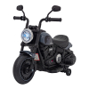 Motorek Chopper FASTER na akumulator dla dzieci Szary + Radio FM + Panel audio + LED