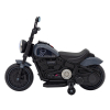 Motorek Chopper FASTER na akumulator dla dzieci Szary + Radio FM + Panel audio + LED