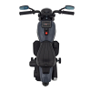 Motorek Chopper FASTER na akumulator dla dzieci Szary + Radio FM + Panel audio + LED