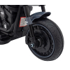 Motorek Chopper FASTER na akumulator dla dzieci Szary + Radio FM + Panel audio + LED