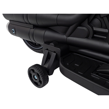 Motorek Chopper FASTER na akumulator dla dzieci Szary + Radio FM + Panel audio + LED