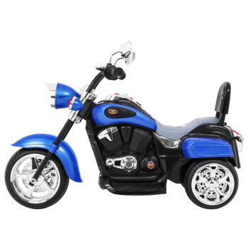 Motorek Chopper NightBike Niebieski