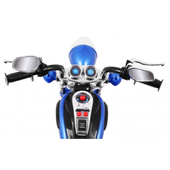 Motorek Chopper NightBike Niebieski
