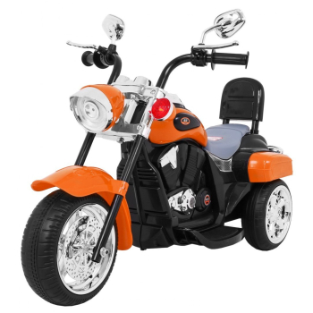 Motorek Chopper NightBike Pomarańczowy