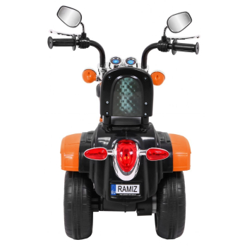 Motorek Chopper NightBike Pomarańczowy