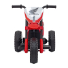 Motorek Cross Honda CRF 450R na akumulator dla dzieci Czerwony + 3 Koła + Gumowy Bieżnik + Klakson