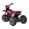 Motorek Cross Honda CRF 450R na akumulator dla dzieci Czerwony + 3 Koła + Gumowy Bieżnik + Klakson