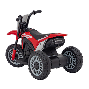 Motorek Cross Honda CRF 450R na akumulator dla dzieci Czerwony + 3 Koła + Gumowy Bieżnik + Klakson