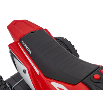 Motorek Cross Honda CRF 450R na akumulator dla dzieci Czerwony + 3 Koła + Gumowy Bieżnik + Klakson