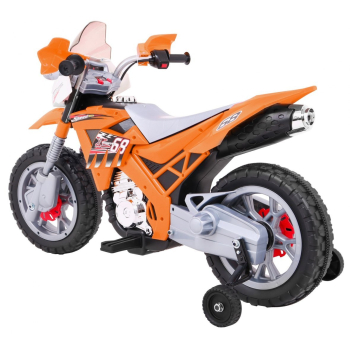 Motorek Cross Pomarańczowy