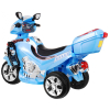 Motorek F928 na akumulator dla dzieci Niebieski + Kufer + Światła + Klakson + Melodie