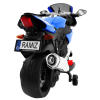 Motorek R1 Superbike elektryczny dla dzieci Niebieski + Kółka pomocnicze + Klakson + Światła LED