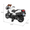Motorek Ścigacz Biały