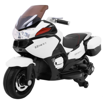 Motorek Ścigacz Biały