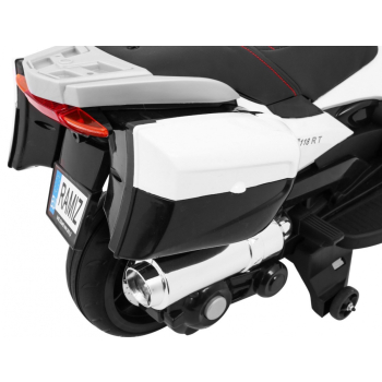 Motorek Ścigacz Biały