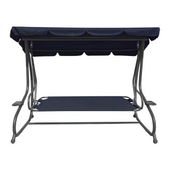 Ogromna Huśtawka Ogrodowa Siedzisko Plecionka 2x1 Liście Monstery