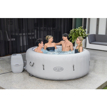 Paris Lay-Z-Spa AirJet Pompowane Jacuzzi BESTWAY 6-osobowe + Pokrywa + Pompa + Filtr