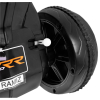 Pchaczyk Rowerek Motorek elektryczny 3w1 dla dzieci Pomarańczowy + Piankowa poręcz + Audio LED