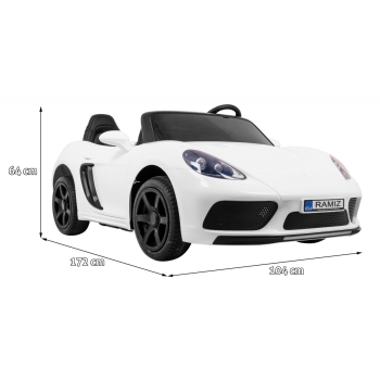 Perfecta Auto dla 2 dzieci Biały