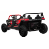 Pojazd 4-osobowy Buggy ATV RACING UTV2000 Z Baterią Li-ion Czerwony