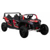 Pojazd 4-osobowy Buggy ATV RACING UTV2000 Z Baterią Li-ion Czerwony