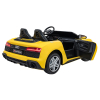 Pojazd Audi Spyder R8 LIFT Żółty