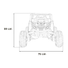 Pojazd Buggy ATV Defend 4x4 Pomarańczowy