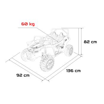 Pojazd Buggy Arctic Cat WILDCAT XX Zielony