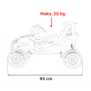 Pojazd Buggy Madman UTV-MX Czarny